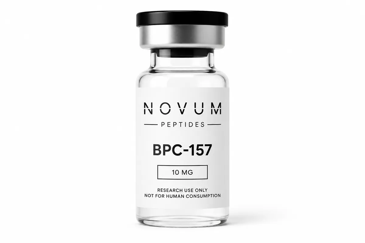 BPC-157 peptide vial